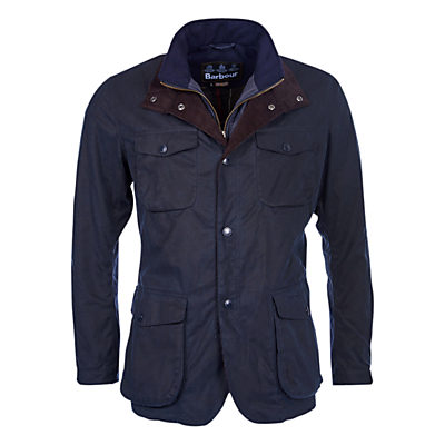 Barbour Ogston Waxed Jacket Navy Barbour Ogston Waxed Jacket Navy